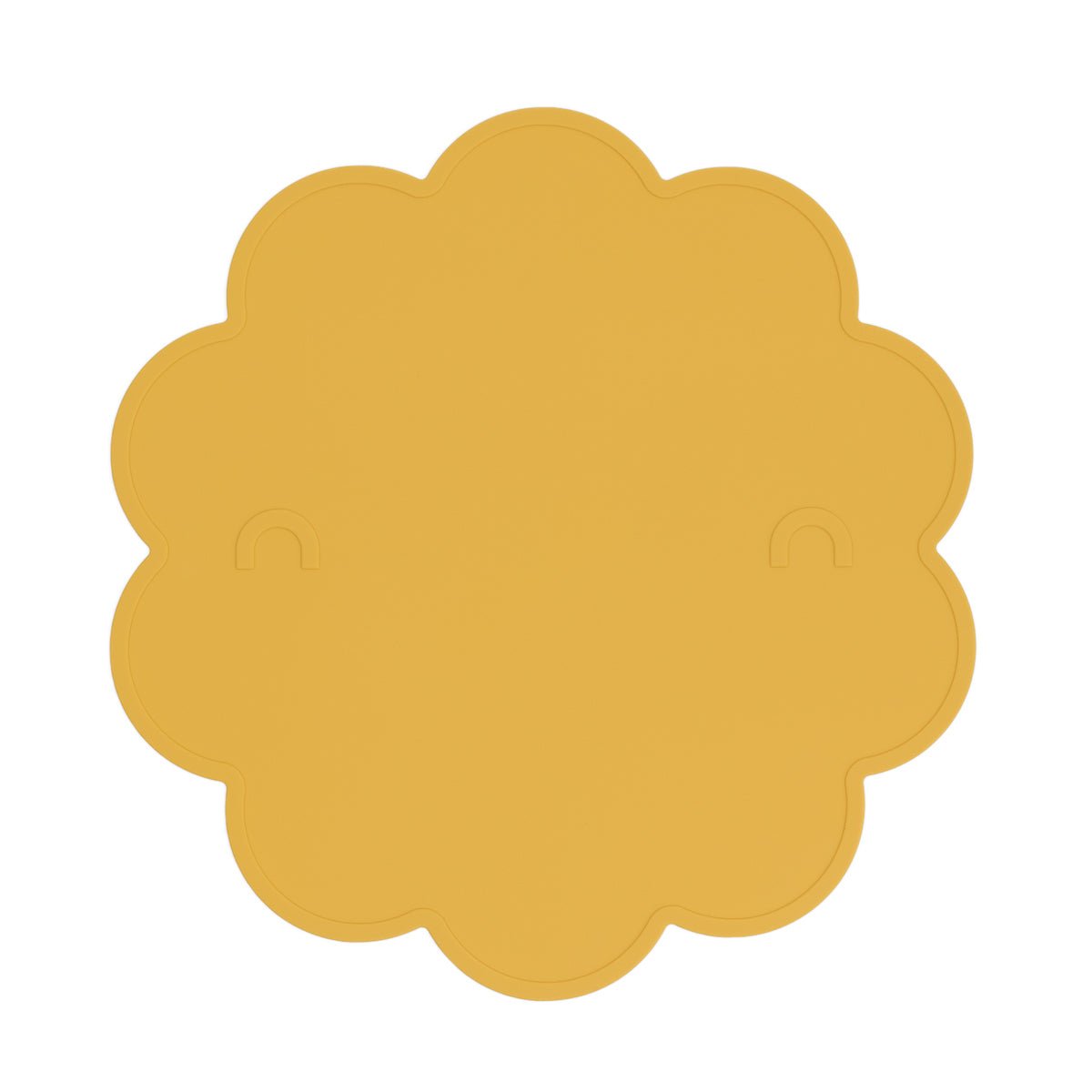 The Jelly Placie - A Silicone Placemat For Round Tables in Yellow