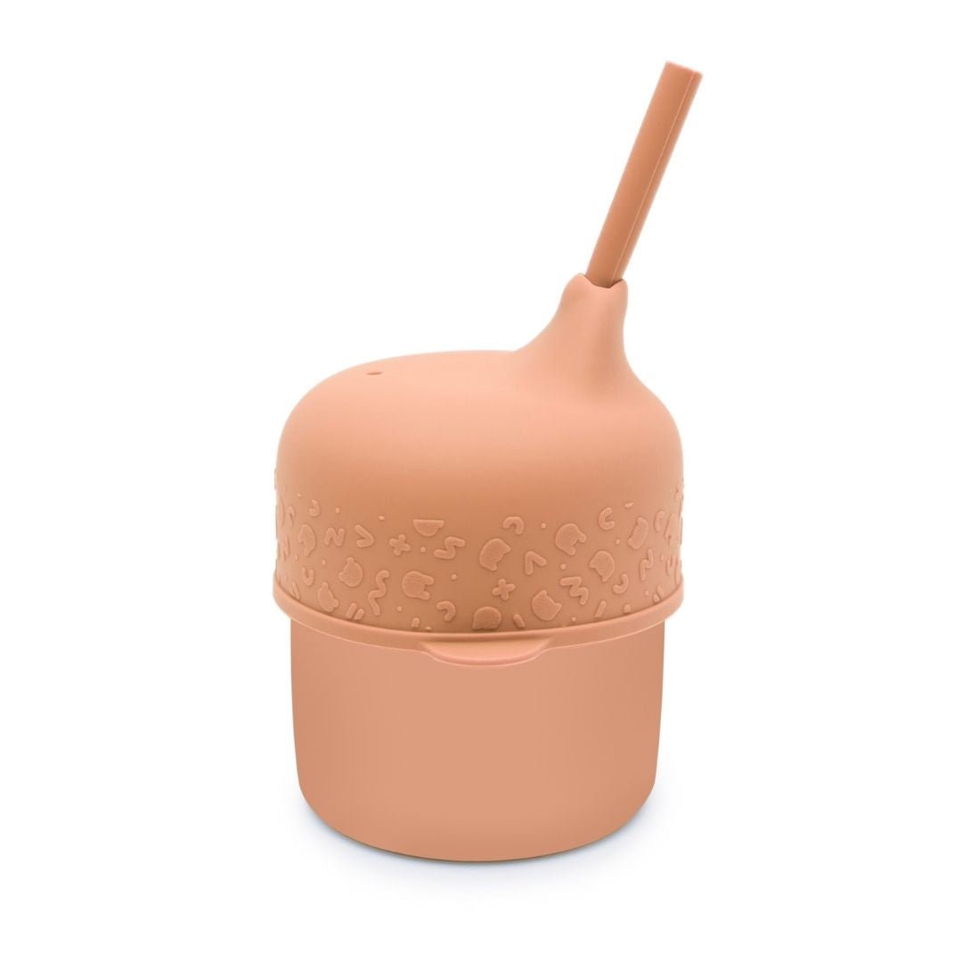 Sippie Cup Set - Dark Peach