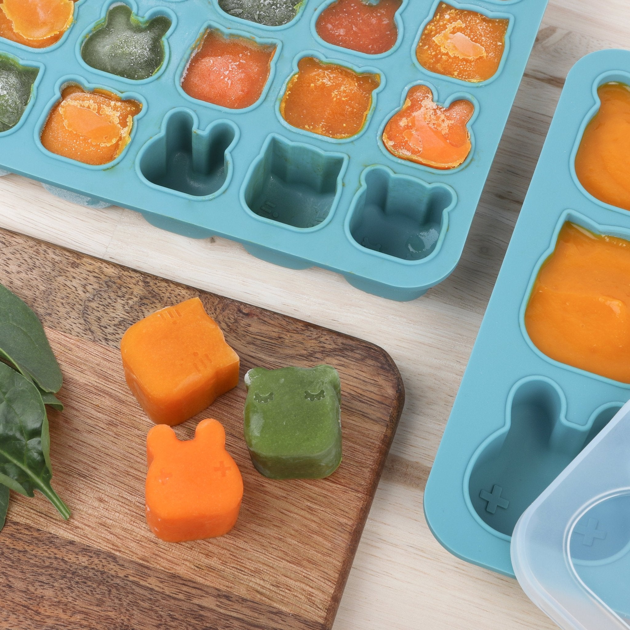 Freeze & Bake Mini Poddies - The Mini Silicone Tray in Blue Dusk
