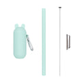 Reusable Bubble Tea Straws in Mint