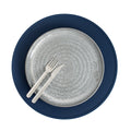 Round Silicone Placemat in Navy