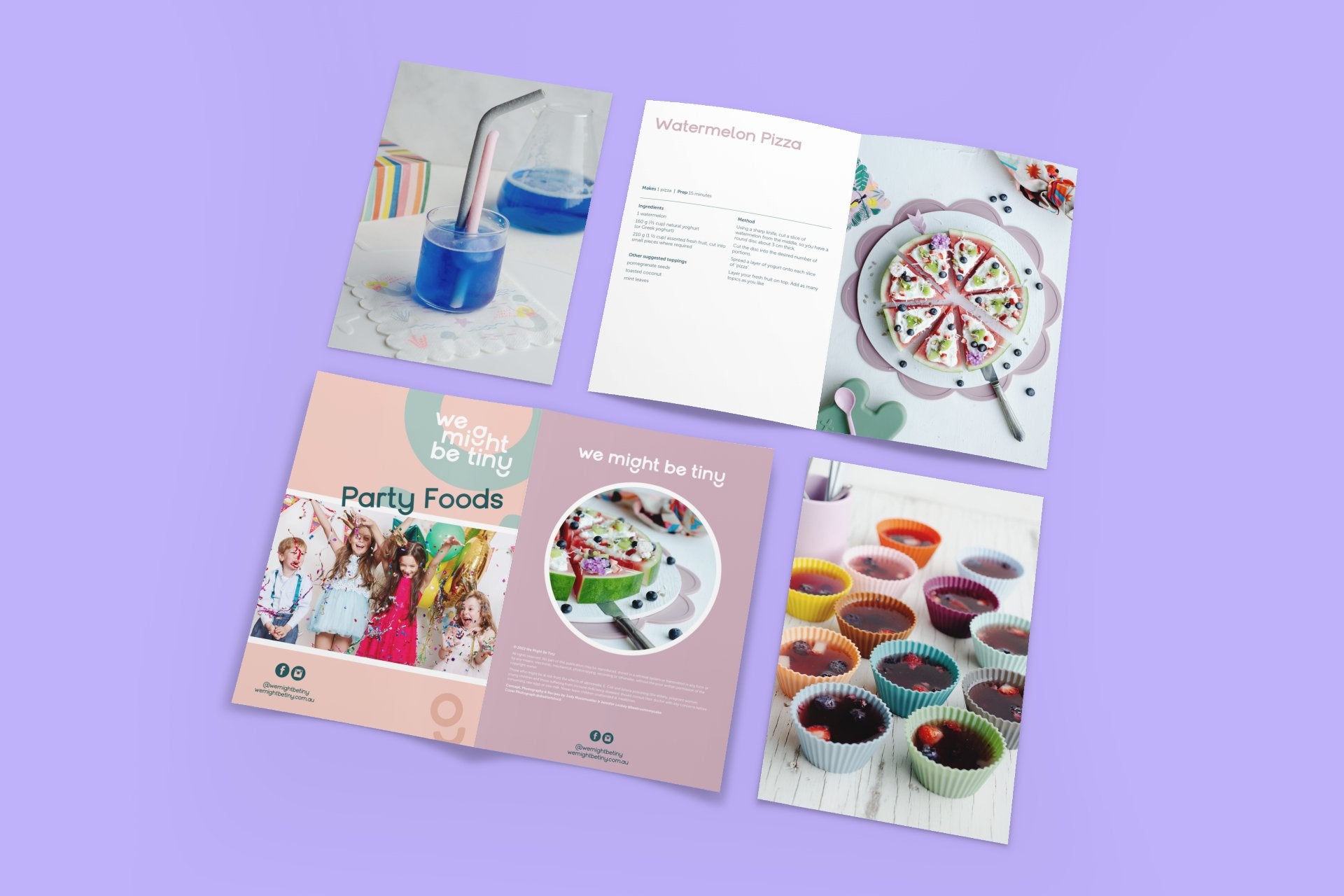 Party Foods – A5 Booklet