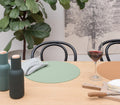 Round Silicone Placemat in Sage