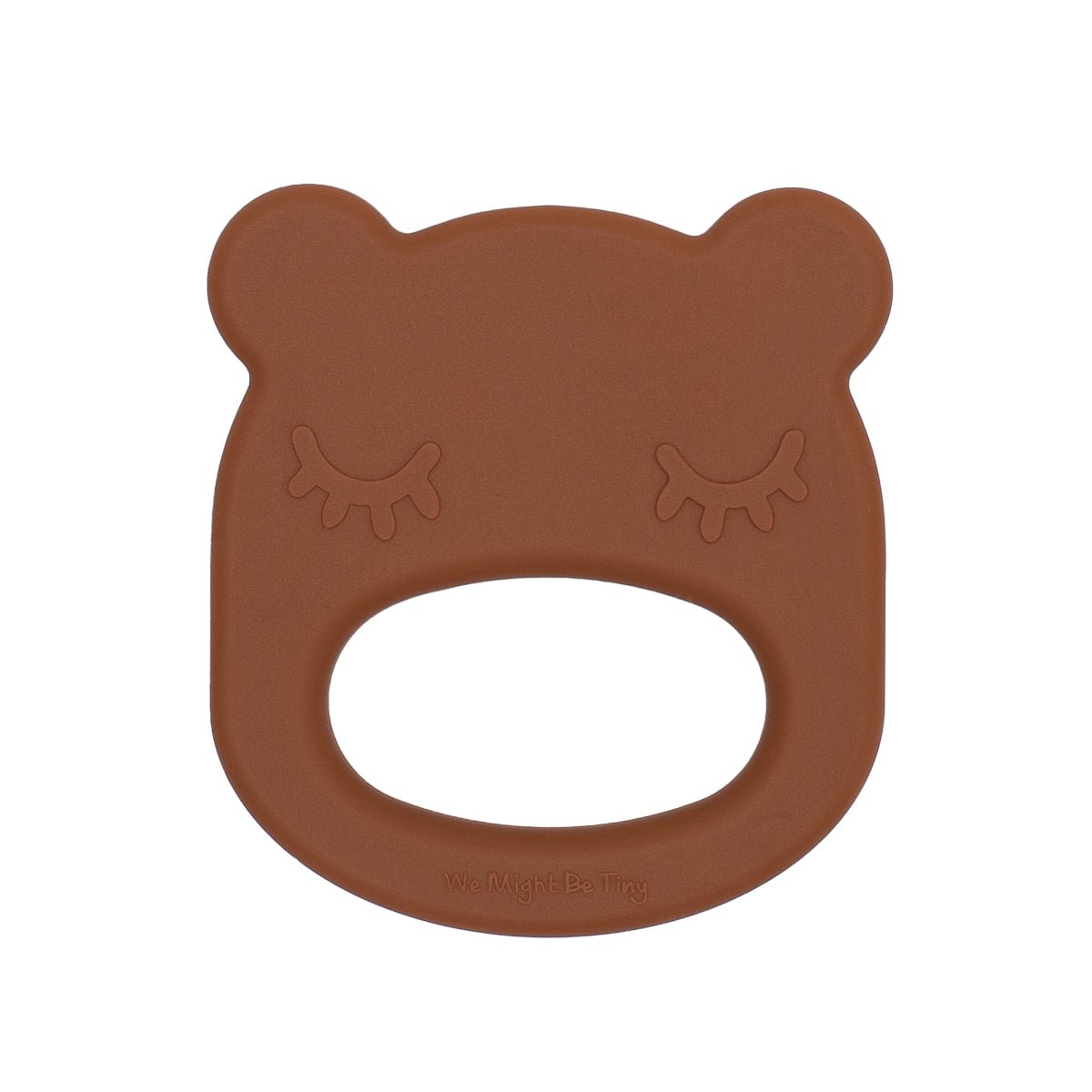 Bear Teether - Chocolate Brown
