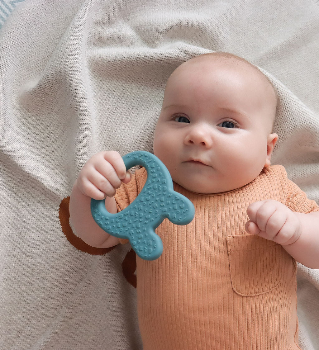 Bunny Teether - Blue Dusk