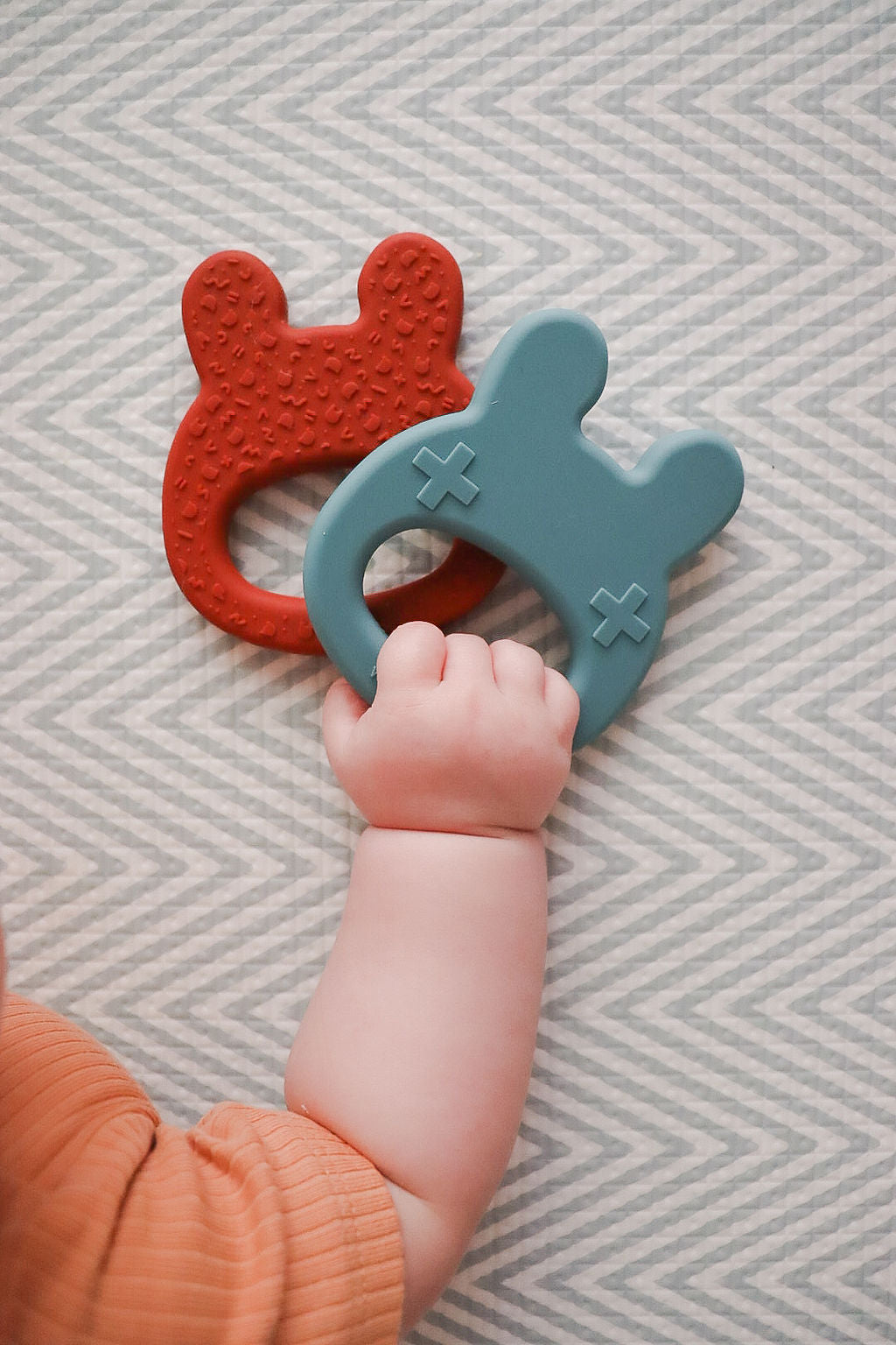 Bunny Teether - Blue Dusk