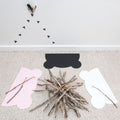 Silicone bear kids placemat in the shade grey