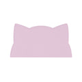 Silicone cat kids placemat in the shade powder pink.