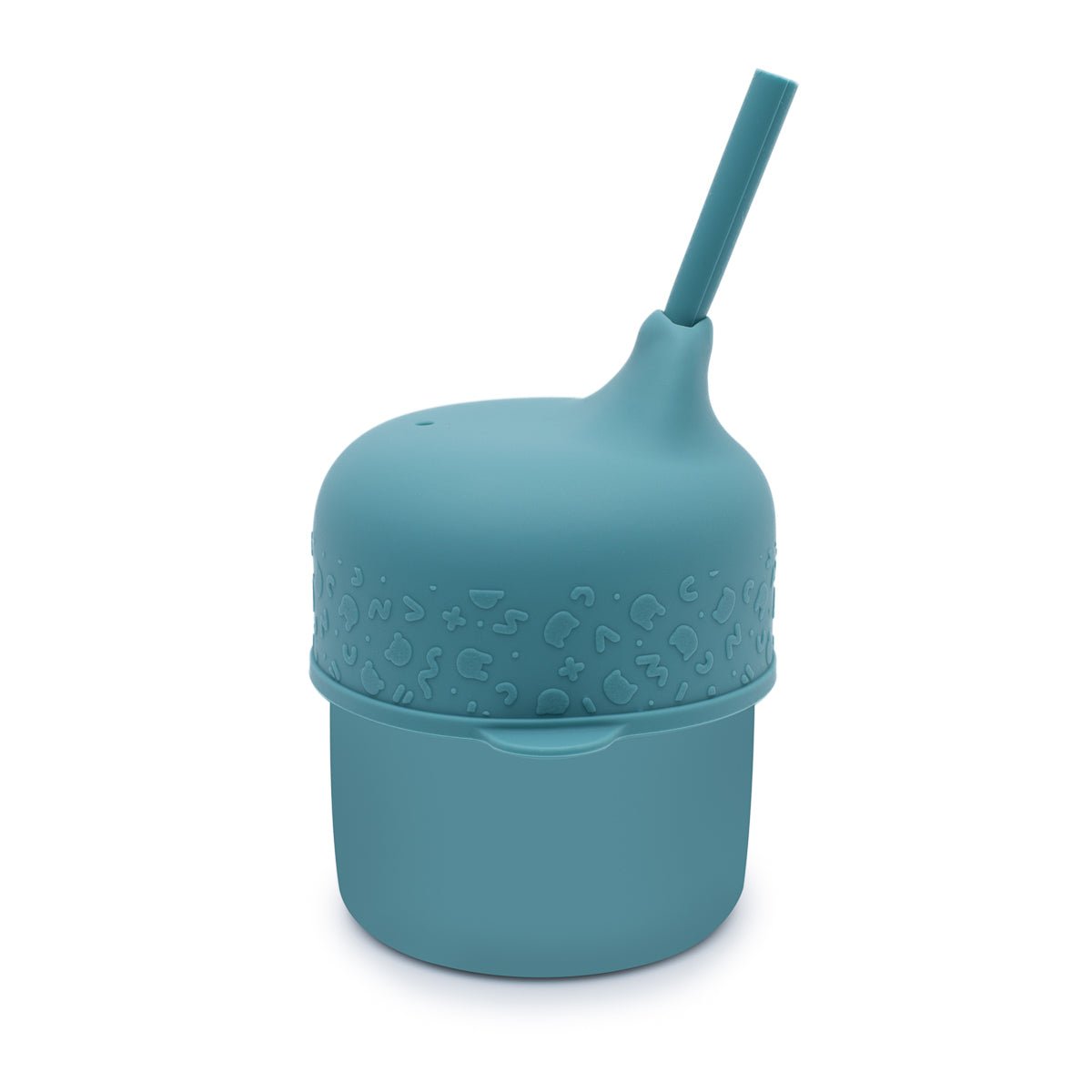 Sippie Cup Set in Blue Dusk with Straw