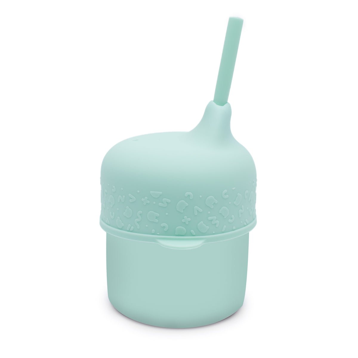 Sippie Cup Set in Mint with Straw