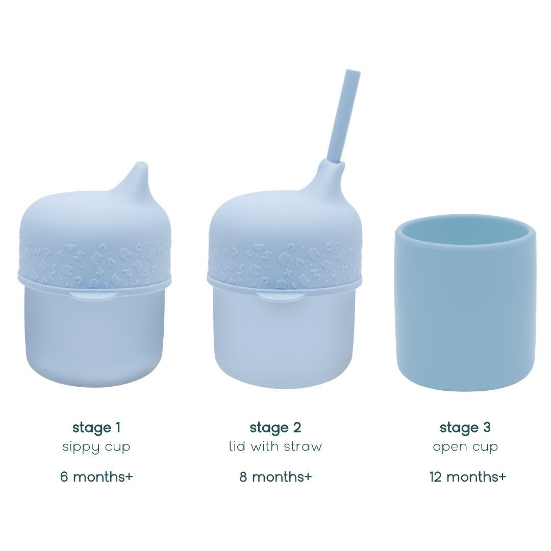 Sippie Cup Set - Powder Blue
