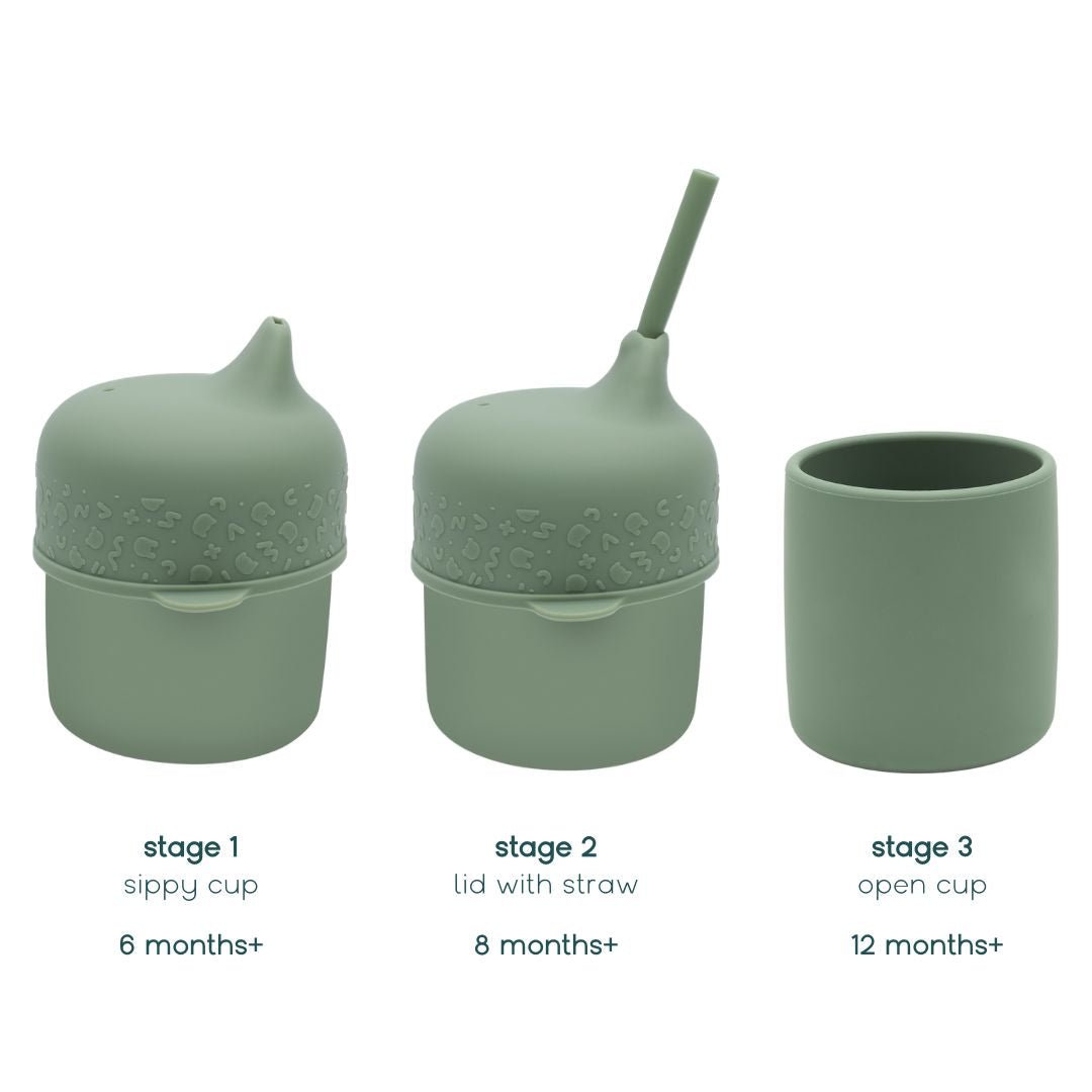 Sippie Cup Set - Sage