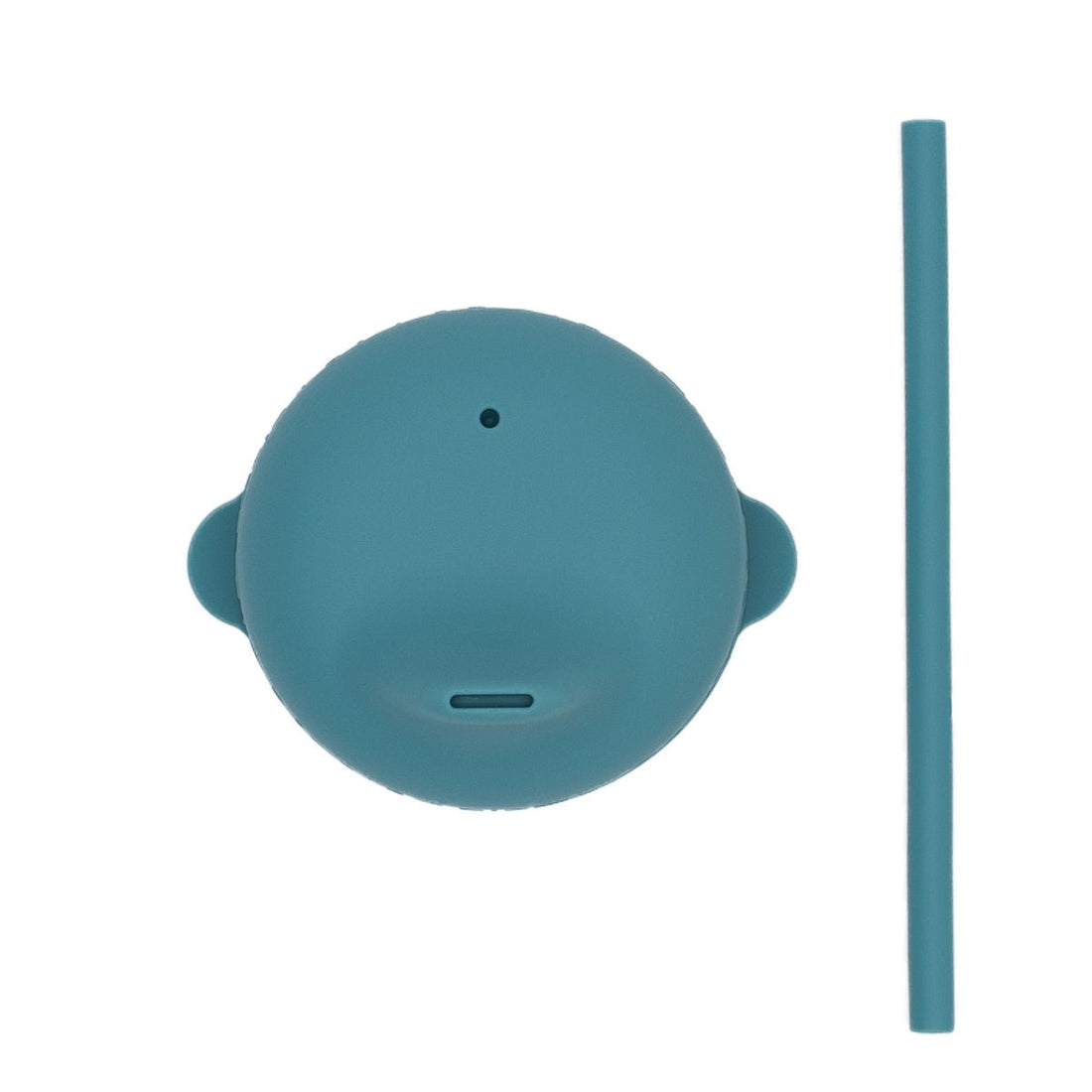 The Sippie Lid - The No-Spill Sippy Cup Lid with Straw in Blue Dusk