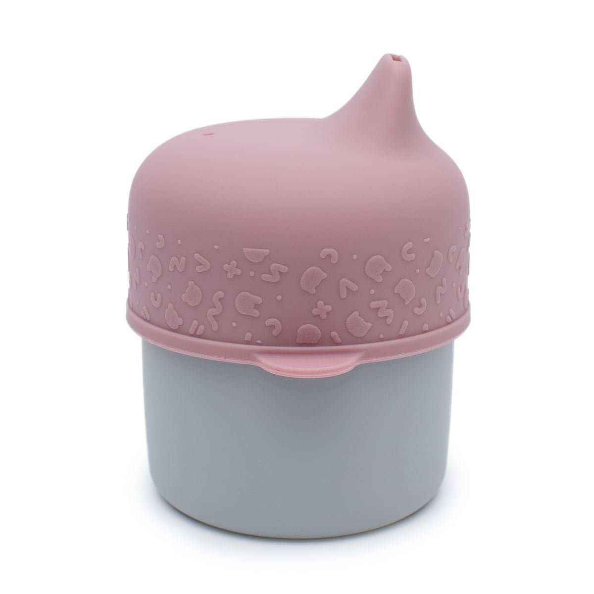 The Sippie Lid - The No-Spill Sippy Cup Lid with Straw in Dusty Rose