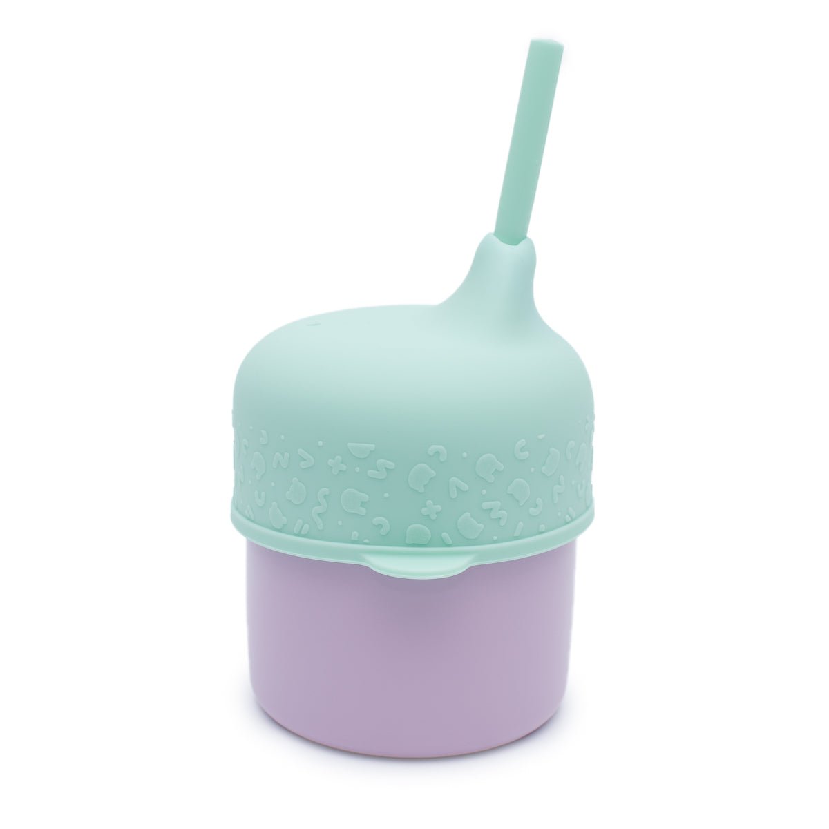 The Sippie Lid - The No-Spill Sippy Cup Lid with Straw in Mint
