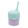 The Sippie Lid - The No-Spill Sippy Cup Lid with Straw in Mint