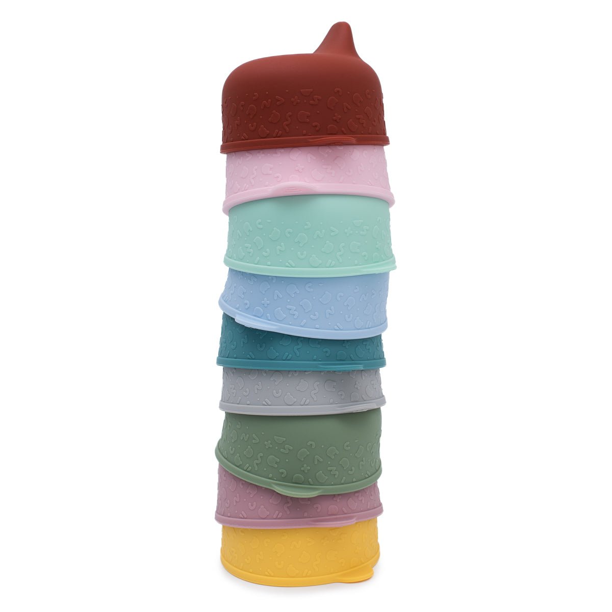 The Sippie Lid - The No-Spill Sippy Cup Lid with Straw in Powder Pink