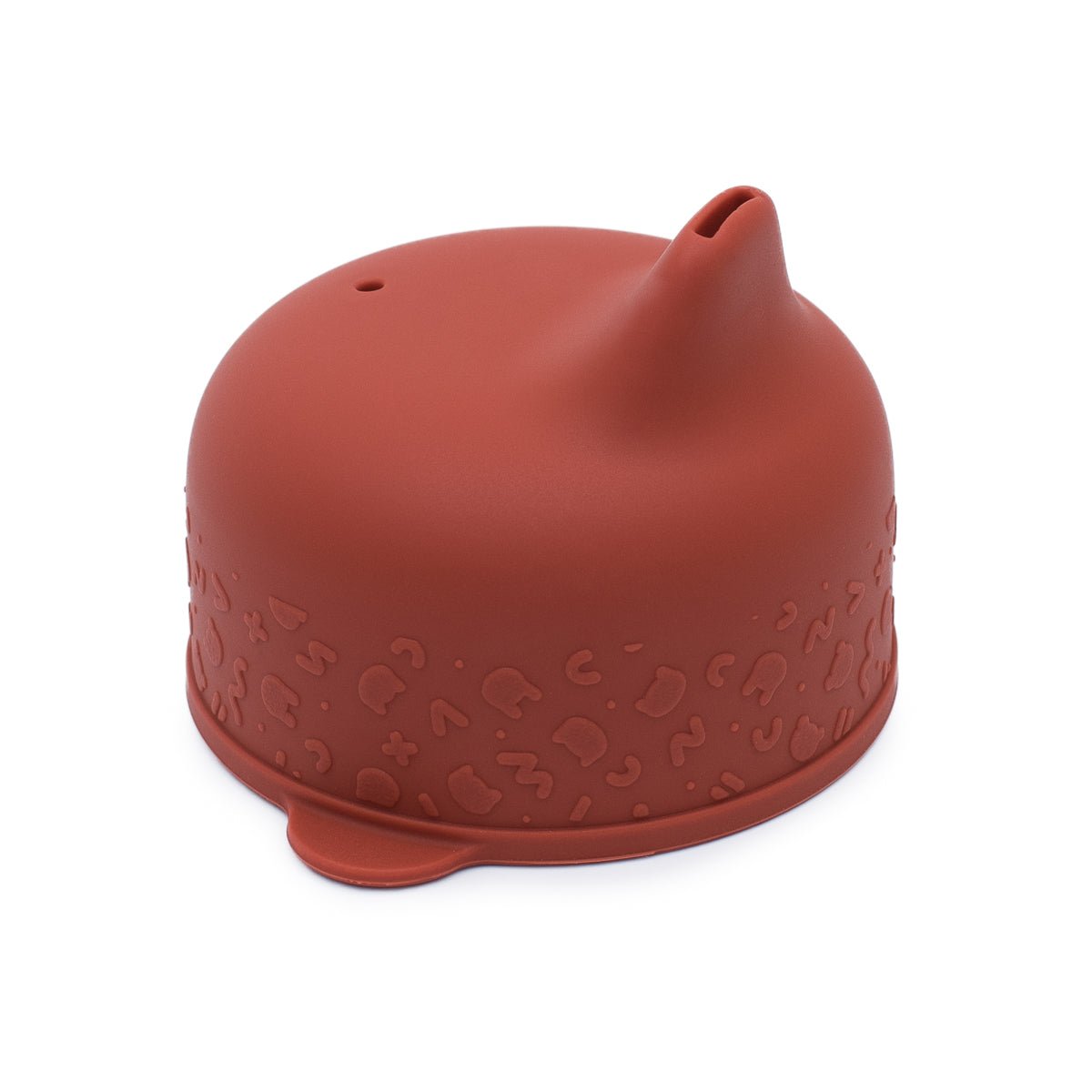 The Sippie Lid - The No-Spill Sippy Cup Lid with Straw in Rust