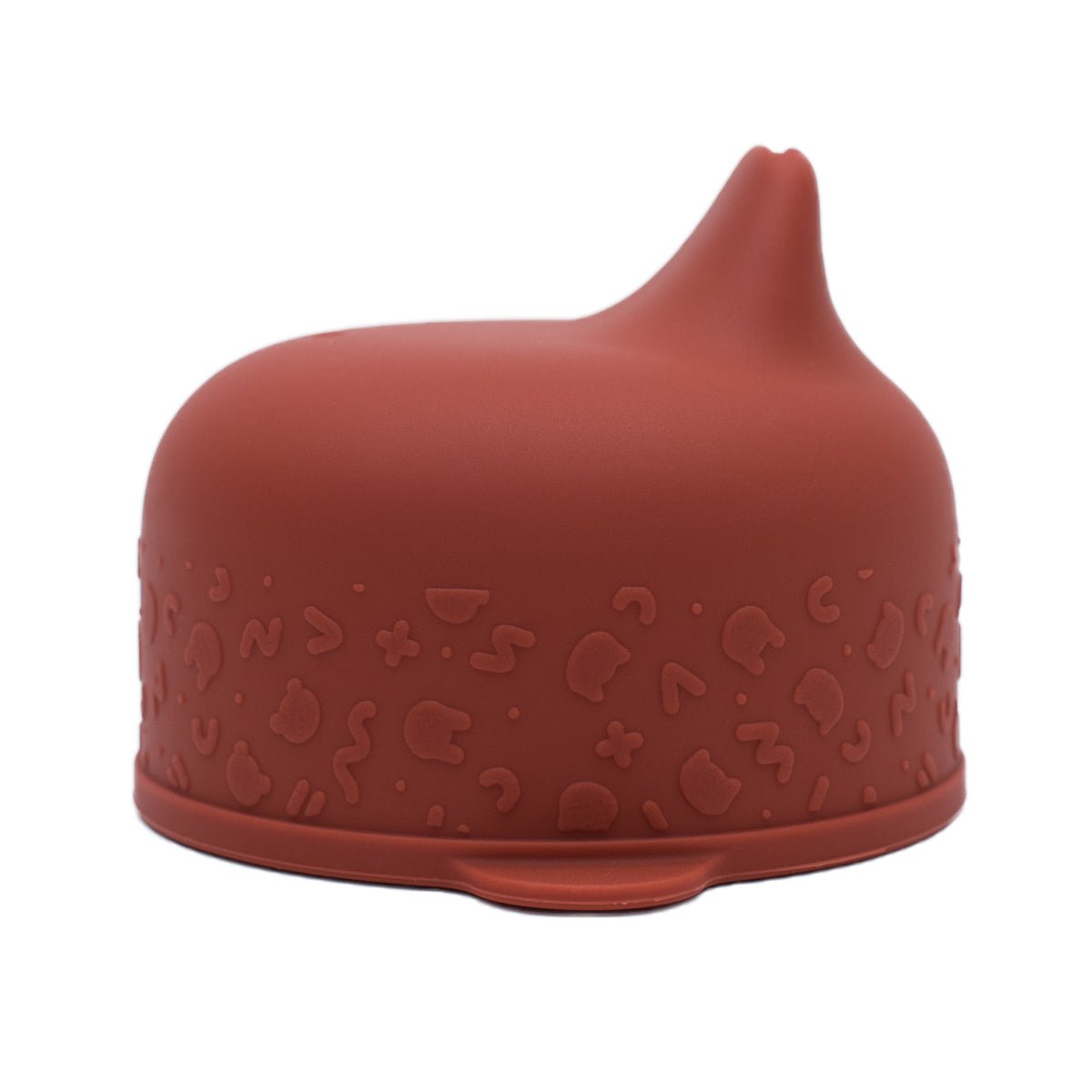The Sippie Lid - The No-Spill Sippy Cup Lid with Straw in Rust