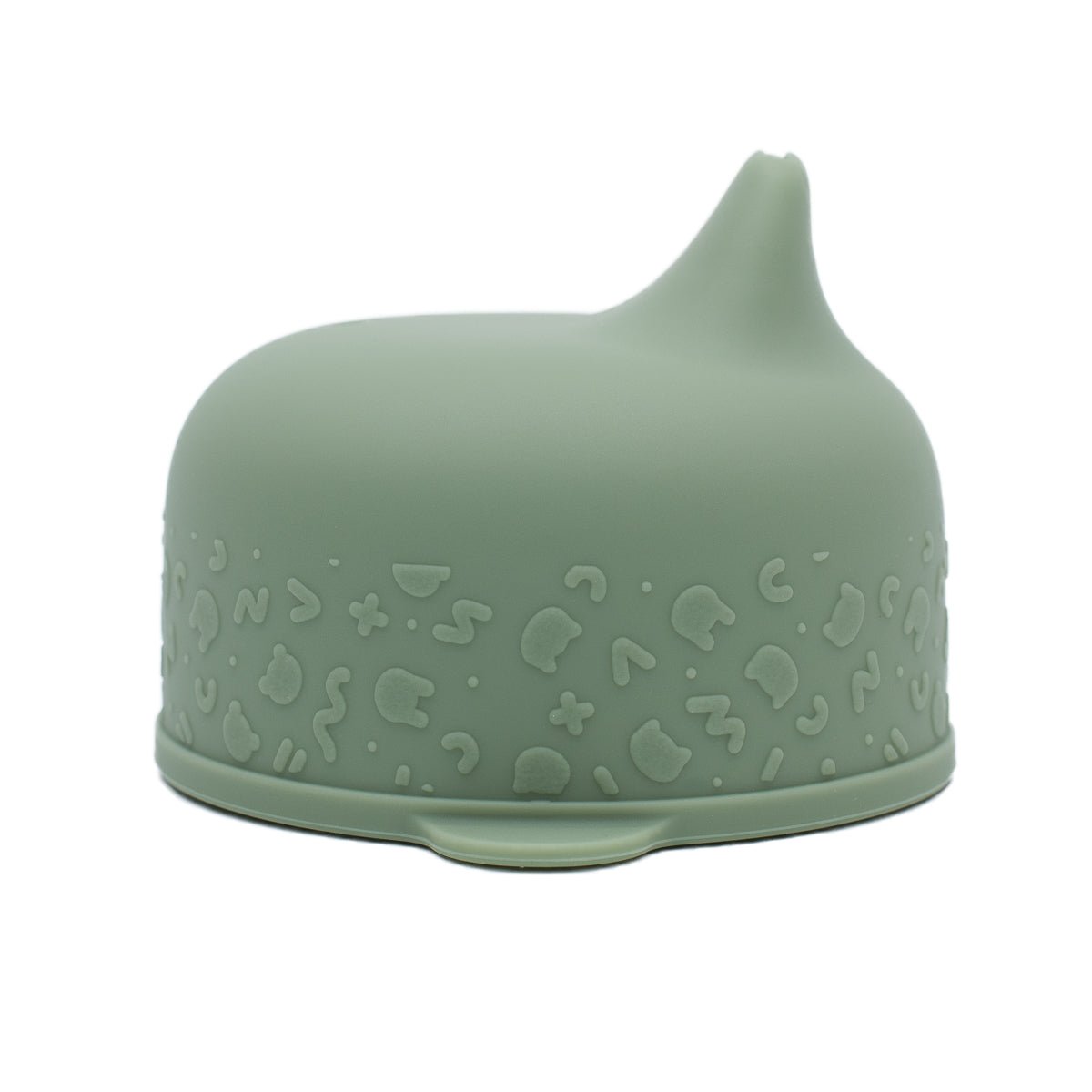 The Sippie Lid - The No-Spill Sippy Cup Lid with Straw in Sage
