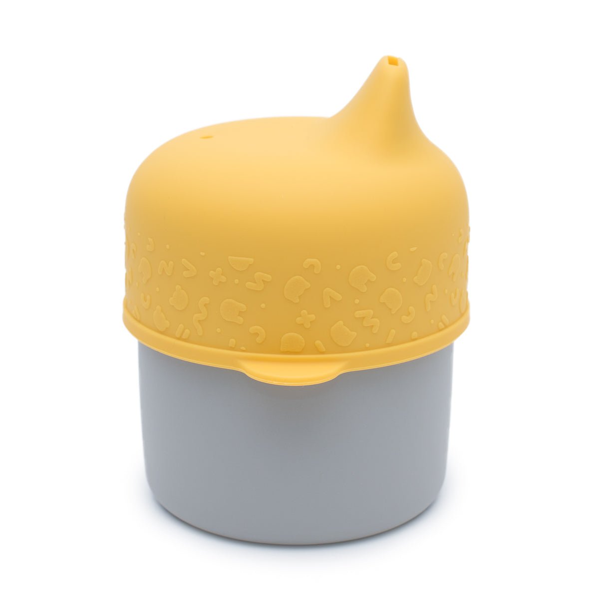 The Sippie Lid - The No-Spill Sippy Cup Lid with Straw in Yellow