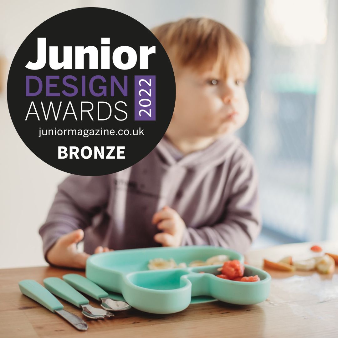 Toddler Cutlery Set in Minty Green