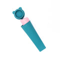 silicone push up ice block mould blue dusk