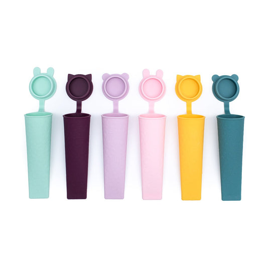 tubies silicone push up ice block mould pastel pop
